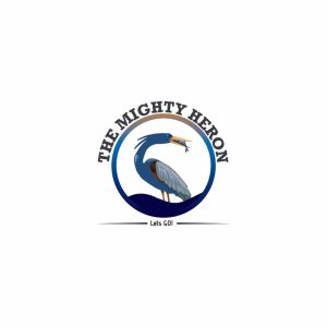 The Mighty Heron - logo