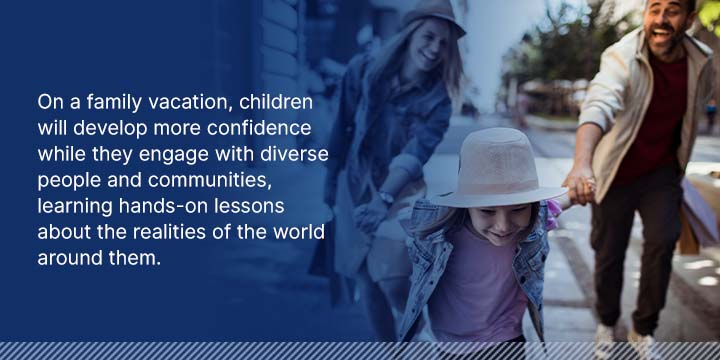 children will develop more confidence while they engage with diverse people and communities