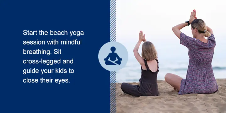 Yoga for Kids, Kids Yoga Mat Blue & Yoga Pose e-Book